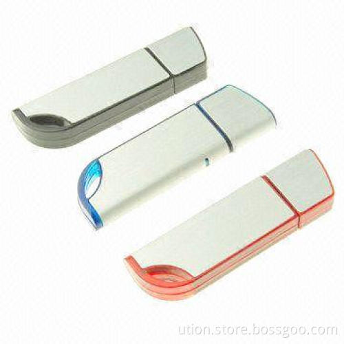 Plastic Bottle USB Flash Drives with 7Mbps Writing Speed USB2.0, No Software Driver Required